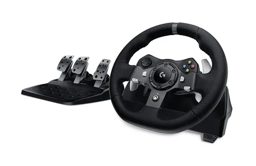 Vista 2 de Logitech Driving Force G920 Steering Wheel and Pedals 941-000123 Steering Wheel and Pedals fPC and Xbox One