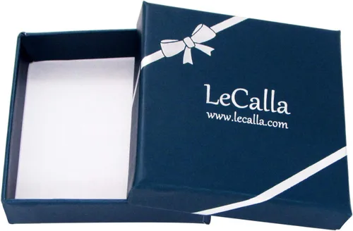 Vista 6 de LeCalla Aretes de aro clásicos de plata de ley 925 con corte de diamante ligero para mujer, Plata de ley