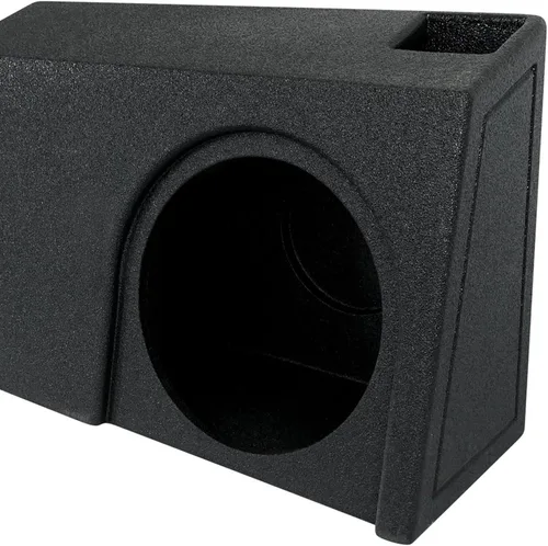 Vista 8 de QPower - Caja de subwoofer doble de 10 pulgadas para debajo del asiento, subcaja con puerto QBomb compatible con Chevy Silverado Crew y Double Cab