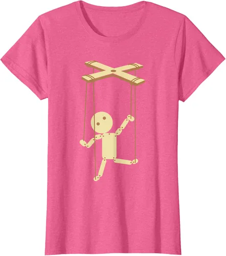 Vista 66 de Puppeteering - Camiseta de marionetas Ventrílocuo de tiriteros, Negro, S