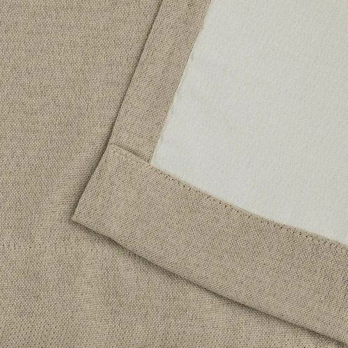 Vista 4 de Superior Cortinas semiopacas, diseño clásico de lino, 26 x 84 pulgadas, cabecera con bolsillo para barra, cortinas de bloqueo solar y oscurecimiento