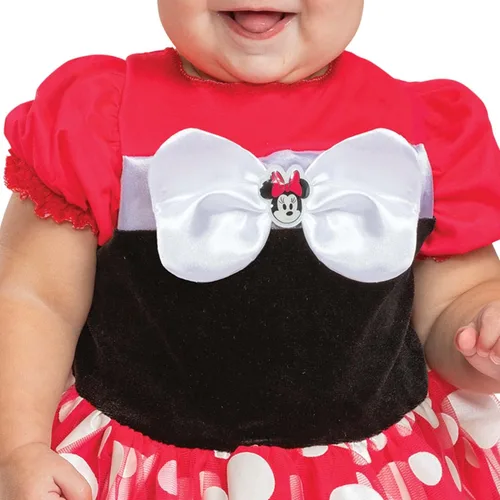 Vista 5 de Minnie Mouse Red Posh Dress Disney Infant Costume