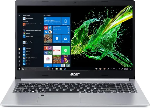 Vista 6 de Acer Aspire 5, Computadora portátil delgada, Plateado