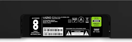 Vista 17 de VIZIO Barra de sonido 2.0 con Dolby Atmos y DTS:X, altavoz Bluetooth, compatible con QuickFit™ - SV200M-08 (nuevo, modelo 2024)