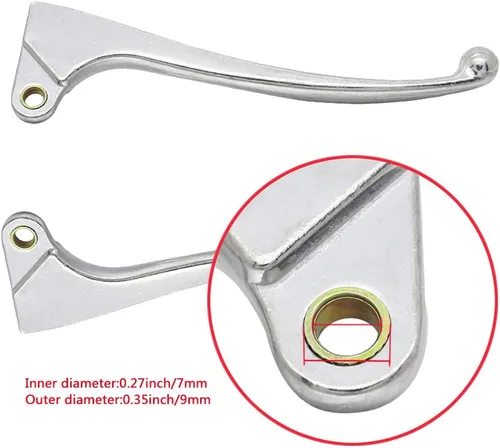 Vista 4 de motoparty Palanca de Freno y Embrague para Honda XL 175 185 / CM 185 200 250/ XR 185 250/ CL200 CB250 TL250 CR250 MR250 MT250 SL350