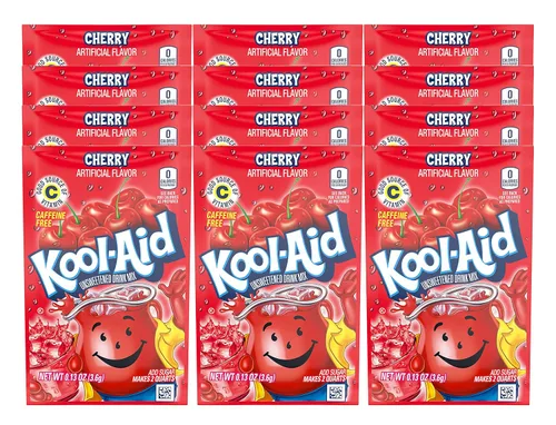 Vista 48 de Kool-aid Singles Tropical Punch 12-.055 Oz Caja 2 cajas