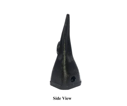 Vista 3 de Backhoe Bucket Diente 208-5239 Punta afilada con pasador, se adapta a adaptadores Cat DRS230 Series.