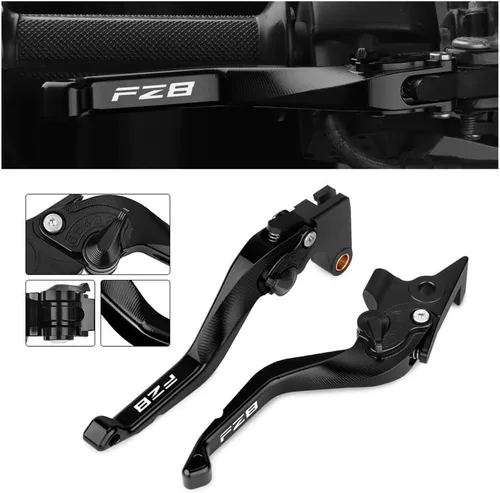 Vista 2 de Motorcycle Brake Lever for FZ8 FZ 8 2011 2012 2013 2014 2015 Short Brake Clutch Levers Motorcycle Handles Adjustable Lever
