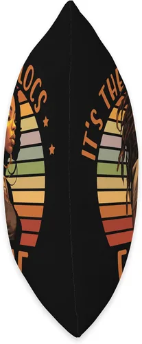 Vista 2 de Locs Afro Dreadlocks Love Natural Beauty Hair It's the Locs for Me Afro Hair - Almohada negra americana africana, 16 x 16 pulgadas, multicolor
