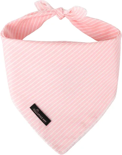Vista 29 de ARING PET Bandana de abeja para perros, bandana de abejas amarillas rosas para mascotas, bufanda triangular, baberos para cachorros, pequeños Rosa