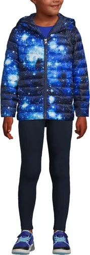 Vista 5 de Lands' End Chaqueta con capucha plegable ThermoPlume para niños
