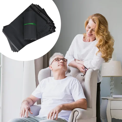 Vista 7 de Giantree Paquete de 200 bolsas de eliminación de bolsas de ostomía, bolsas de colostomía de 7.87 x 13.78 pulgadas de alto sellado que evita olores