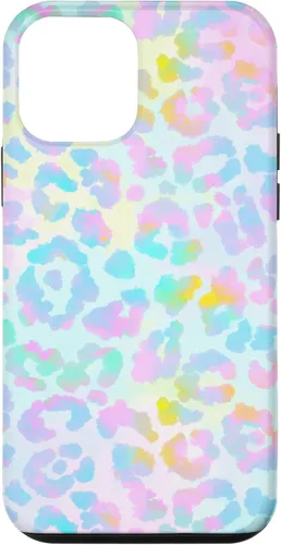 Vista 16 de Colorido lindo arco iris Tie Dye sirena Boho Leopard caso para iPhone 17