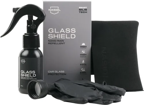 Vista 9 de Nasiol GlasShield Nano Kit de Espray Repelente de Lluvia, Recubrimiento Cerámico para Parabrisas y Vidrios, Super Hidrofóbico hasta 30000 Millas