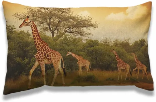 Vista 22 de AOYEGO - Funda de almohada decorativa para sofá y cama con diseño de perezoso navideño, suéter rojo, rama de árbol, fundas de almohada rectangulares