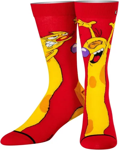Vista 24 de Odd Sox - Calcetines divertidos y divertidos de Nickelodeon Aaahh monstruos reales
