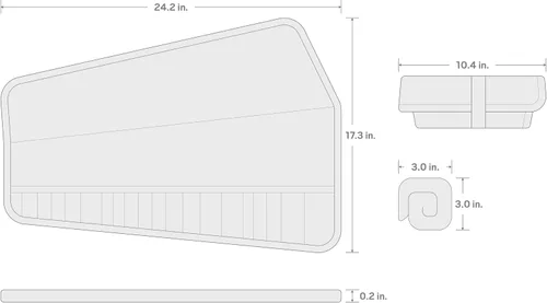 Vista 5 de TEKTON Bolsa de 20 herramientas para punzón y cincel OTP71101 Fabricado en Estados Unidos