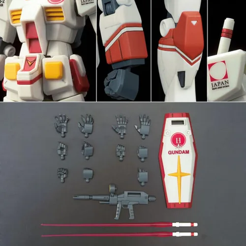Vista 9 de BANDAI SPIRITS BANDAI HG 1/144 RX-78-2 Gundam [Embajador de Relaciones Públicas del Pabellón de Japón, Expo 2020 Dubai] Janan Import