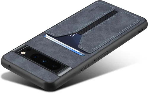 Vista 8 de Kowauri Funda para Google Pixel 8 Pro, Funda de piel sintética con ranura para tarjeta de crédito Funda protectora ultra delgada para Google Pixel 8
