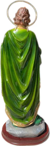 Vista 3 de Figura de San Judas de 18 pulgadas de alto, decoración religiosa de San Judas Tadeo