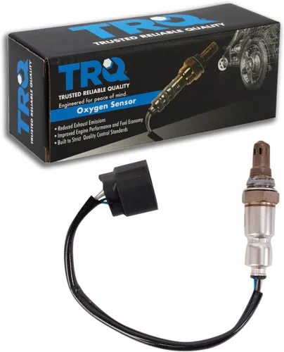 Vista 190 de TRQ Sensor de Oxígeno O2 de 4 Hilos de Banda Estrecha Compatible con VW Atlas 2.0L 2018-21, VW GTI 2.0L 2016-18, Audi A3 Quattro 2.0L 2015-18, VW