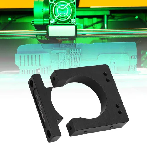 Vista 3 de ciciglow Kit de montaje del motor del eje del eje, abrazadera de motor CNC de montaje del motor del husillo de alta dimensión para máquina