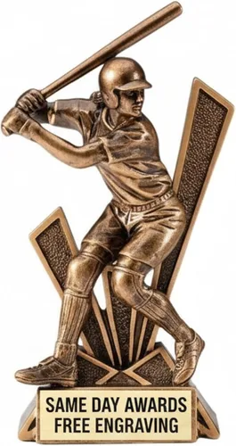 Vista 13 de Checkmate Sports Trophy Award – Custom Engraved Resin Trophy with Bold Design – Recognition Award for Competitions Teams Schools Leagues and Events
