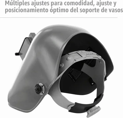 Vista 6 de North 906GY Tigerhood Classic, casco para soldar termoplástico, gris