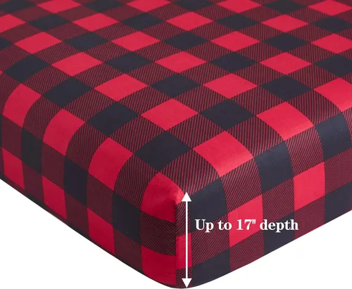 Vista 5 de Marina Decoration Ropa de cama ultra suave y sedosa con bolsillo profundo, rayón derivado de bambú para todas las estaciones, juego de sábanas de 6