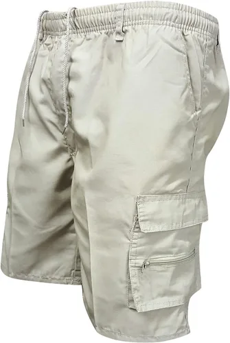 Vista 5 de Pantalones cortos de carga para hombre, 34, pantalones cortos deportivos con bolsillo, casuales, holgados, para correr, tácticos, para hombre