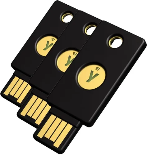 Vista 13 de Yubico - Clave de seguridad C NFC - Compatibilidad básica - Autenticación multifactor (MFA) Clave de seguridad y llave de acceso, Conexión a través