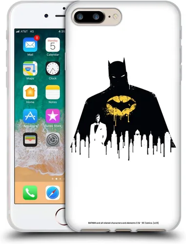 Vista 27 de Head Case Designs Officially Licensed Batman DC Comics Alter Ego Bats Duality Gel Case [Military Grade Protection] Compatible with Apple iPhone 7