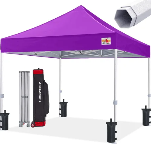 Vista 38 de ABCCANOPY Commercial Pop Up Canopy Tent 10x10 Premium-Series, Black