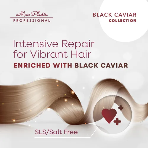 Vista 3 de Mon Platin Professional Caviar - Mascarilla capilar (para cabello alisado, 16.97 Fl Oz)
