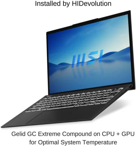 Vista 2 de HIDevolution MSI Prestige 13Evo A12M [Pure White] 13.3 FHD+, 1.2 GHz i5-1240P, Intel Iris Xe, 16GB LPDDR4X-4267, 1 TB PCIe SSD, Windows 11 Home