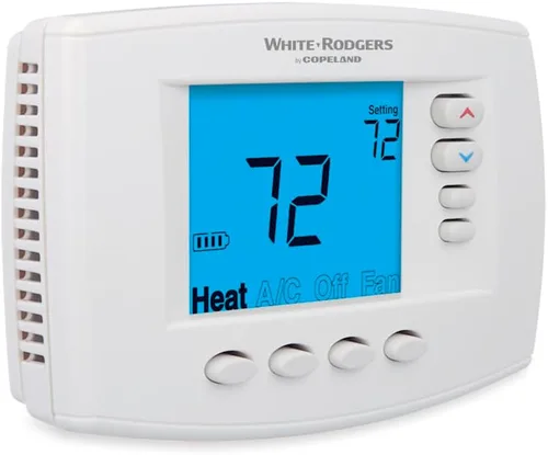 Vista 3 de White-Rodgers Serie 90 azul, termostato programable, 1F95EZ-0671