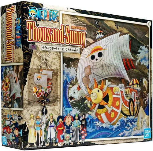 Vista 2 de Bandai Hobby - One Piece - Thousand Sunny (Land of Wano Ver.) Kit de Modelo de la Colección Sailing Ship