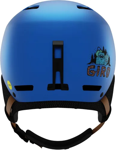 Vista 3 de Casco de nieve para niños Giro Crue MIPS - Azul Shreddy Yeti - Talla M (55.5–59cm)