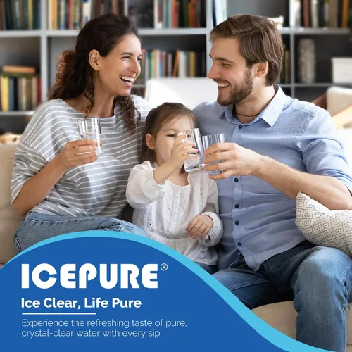 Vista 9 de ICEPURE Filtro de agua para refrigerador, compatible con Kenmore 9690, LG LT700P, ADQ36006101, ADQ36006102, LFXC24726S, LFXS24623S, RFC1200A