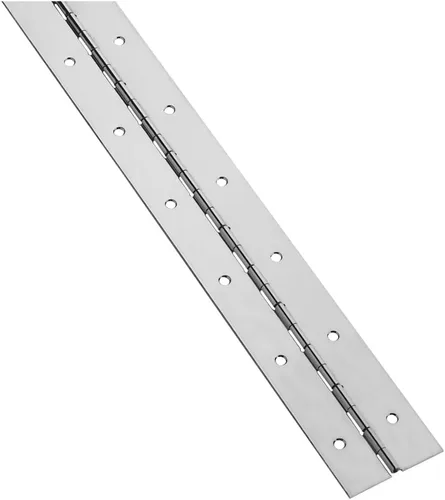 Vista 7 de National Hardware N265-389 V570 Bisagra continua en níquel, 1-1/2 "x 12