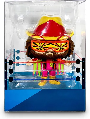Vista 5 de Protector de caja de anillo de lucha – Funda protectora de plástico de 0.020 in de grosor compatible con figuras de vinilo Funko Pop de 4 pulgadas