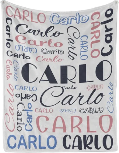 Vista 20 de Manta de regalo personalizada con nombre, regalos personalizados para él, regalos personalizados, mantas de franela con textos