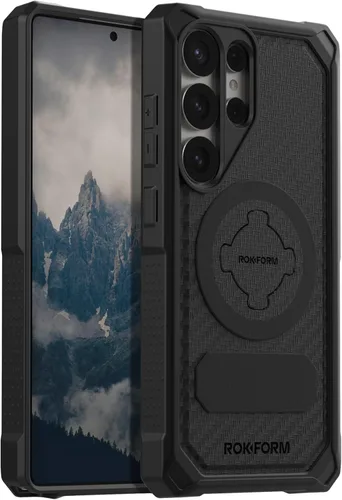 Vista 16 de Rokform - Funda para Galaxy S23, Serie Resistente, Carcasa Magnética con Bloqueo de Giro, Funda Blindada Probada contra Caídas (Negro)