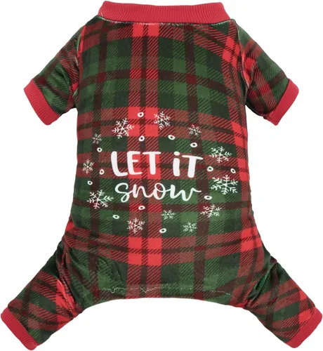 Vista 20 de CuteBone - Ropa para perros pequeños, enterizos suaves para cachorros, pijamas para perros, abrigo para mascotas, ropa para gatos, enterizo