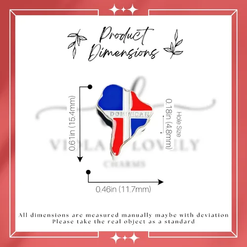 Vista 8 de Mapa del corazón dominicano y dije redondo, dije de regalo de República Dominicana, plata esterlina, regalo para esposa, mujeres, amigos, familia