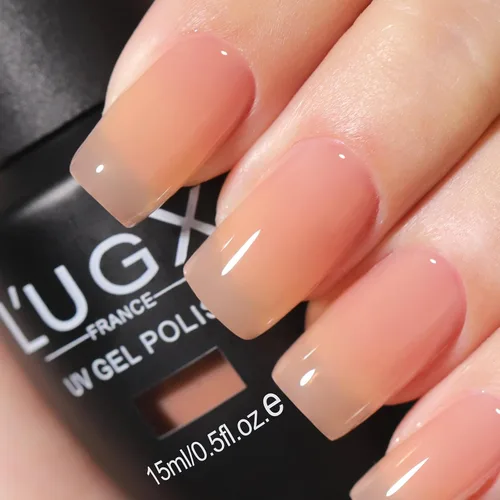 Vista 14 de L'UGX Esmalte de Uñas en Gel Negro Navideño 15ML (0.5 onzas líquidas) Removible Colores de Gel UV para Arte de Uñas Manicura y Pedicura DIY en Casa