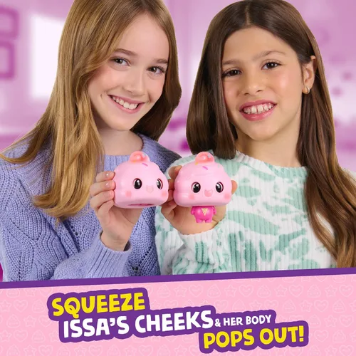 Vista 2 de My Squishy Little Ice Cream - Muñeca interactiva coleccionable con accesorios - ISSA