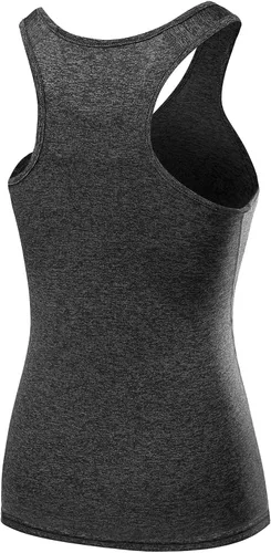 Vista 6 de Neleus - Camiseta sin mangas con base de compresión para mujer 3