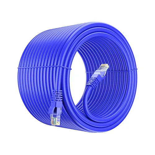 Vista 15 de Maximm Cable Ethernet Cat 6 de 30 pies, cobre 100% puro, cable LAN Cat6, cable de Internet, cable de conexión y cable de red, UTP (negro) de 30 pies
