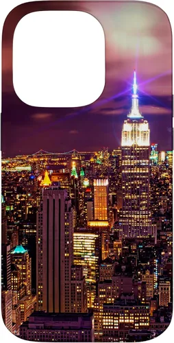 Vista 17 de Funda para iPhone 16 New York City Skyline NYC
